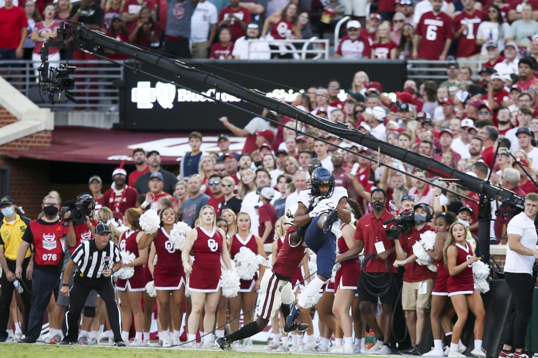 Oklahoma vs West Virginia